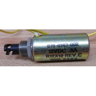 Folger Adam 076-0107-002 Solenoid Valve 0760107002 WO Shaft - New No Box