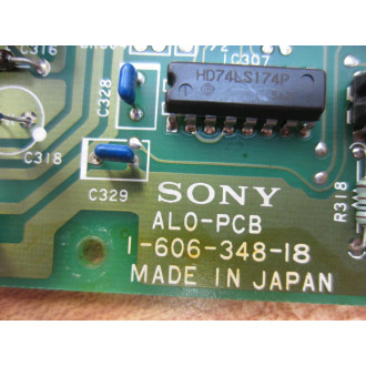 Sony 1-606-348-18 AL0-PCB Board ALO-PCB - Used