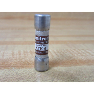 Buss KTK-6 Bussmann Fuse Cross Ref 4XC41 (Pack of 19) - New No Box