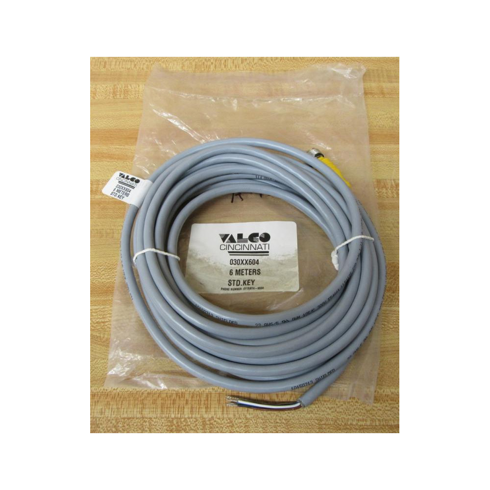 Valcor 030XX604 Cordset