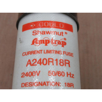 GouldShawmut A240R18R Amp-Trap Current Limiting Double Barrel Fuse - Used