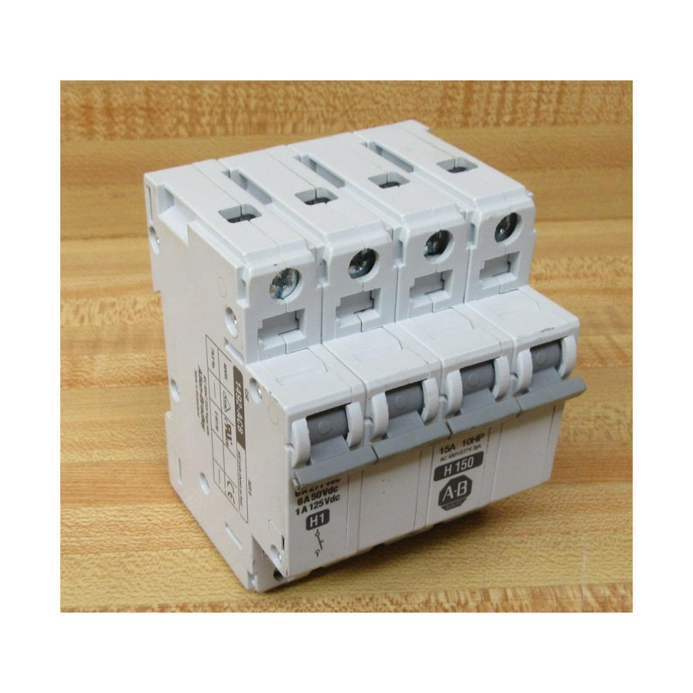 Allen Bradley 1492-ACBH1-H150 Circuit Breaker 1492ACBH1H150 - New No Box Allen Bradley 1492-ACBH1-H150 Circuit Breaker 1492ACBH1H150 - New No Box