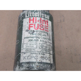 Littelfuse KLPC 800 Hi-Interrupting Fuse KLPC800 - Used