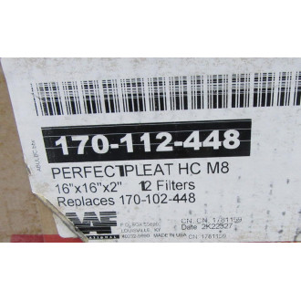 AAF International 170-112-148 Air Filter 170112148 (Pack of 12)