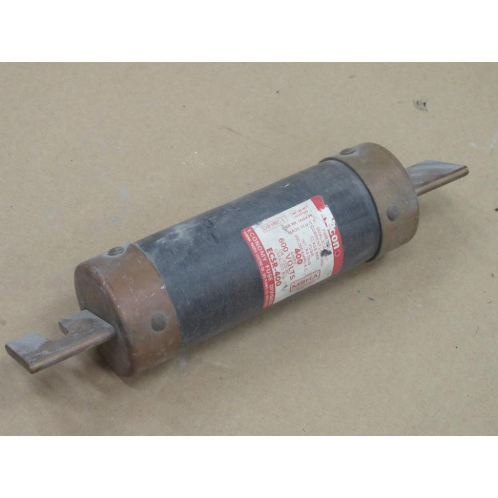 Economy Fuse ECSR-400 Time-Delay Dual Element Fuse ECSR400 - New No Box Economy Fuse ECSR-400 Time-Delay Dual Element Fuse ECSR400 - New No Box