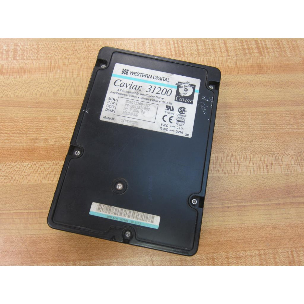 Western Digital WDAC31200-32F Caviar 31200 3.5" Hard Drive WDAC3120032F - Used