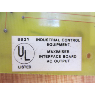 Milacron ACO-UL Output Board ACOUL - Used