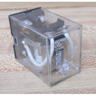 Omron LY2-12V AC Relay LY2-12VAC - New No Box