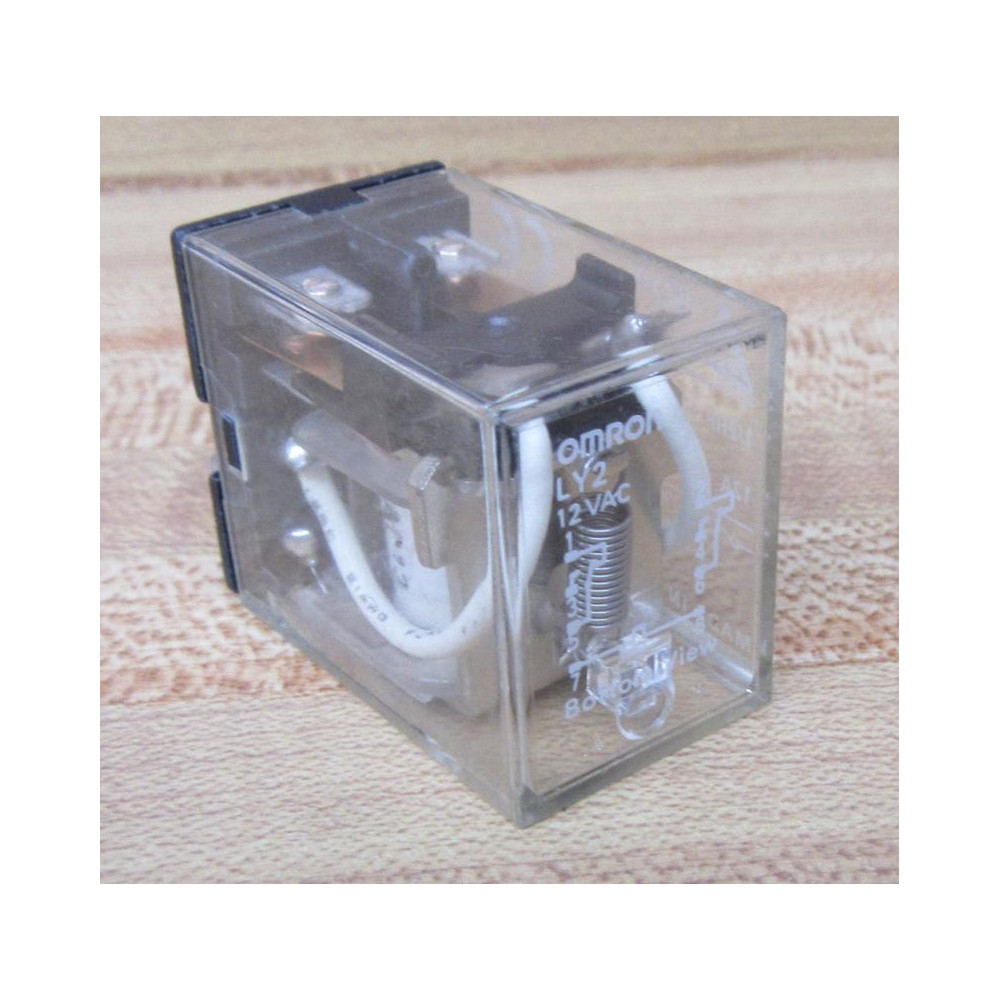Omron LY2-12V AC Relay LY2-12VAC - New No Box