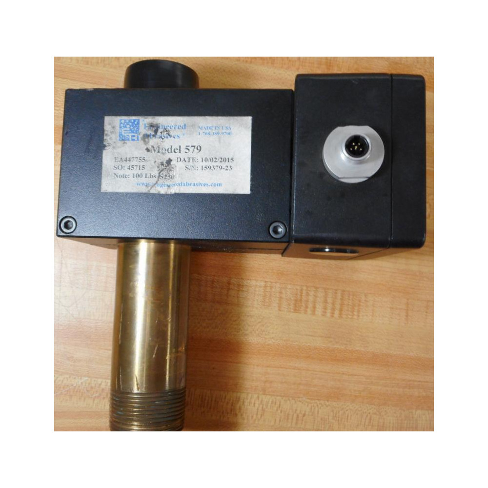Engineered Abrasives 579 Magna Valve Model 579 - Used
