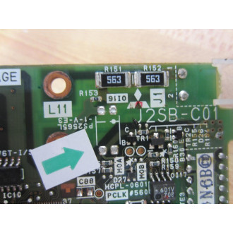 Mitsubishi J2SB-C01A Circuit Board BC386A344G51 - Parts Only