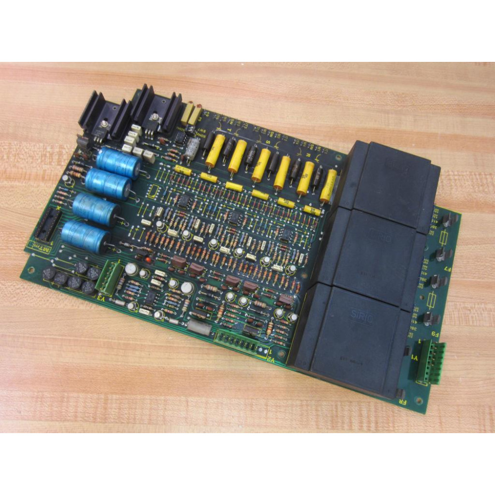 SIEI ECS 1218-2 MTm Circuit Board ECS12182 WO Fuses - Used