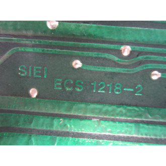 SIEI ECS 1218-2 MTm Circuit Board ECS12182 WO Fuses - Used