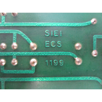 SIEI 1199 Rectifier Control Board ECS1199 ZTm12 - Used
