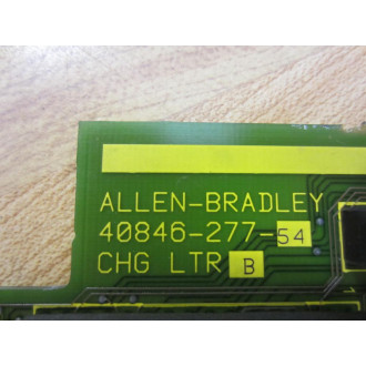 Allen Bradley 40846-277-54 Circuit Board 4084627754 1 Damaged Key - Parts Only