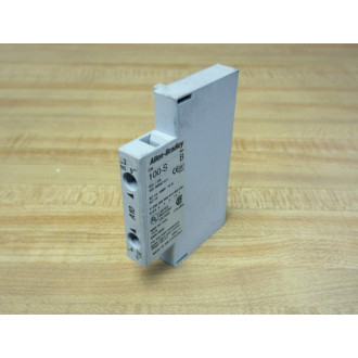 Allen Bradley 100-SA10 Contact Block 100SA10 Ser B - Used