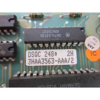ABB 3HAA3563-AAA DSQC248 Board 2668 184-7821 3HAA3563-AAA2 - Used
