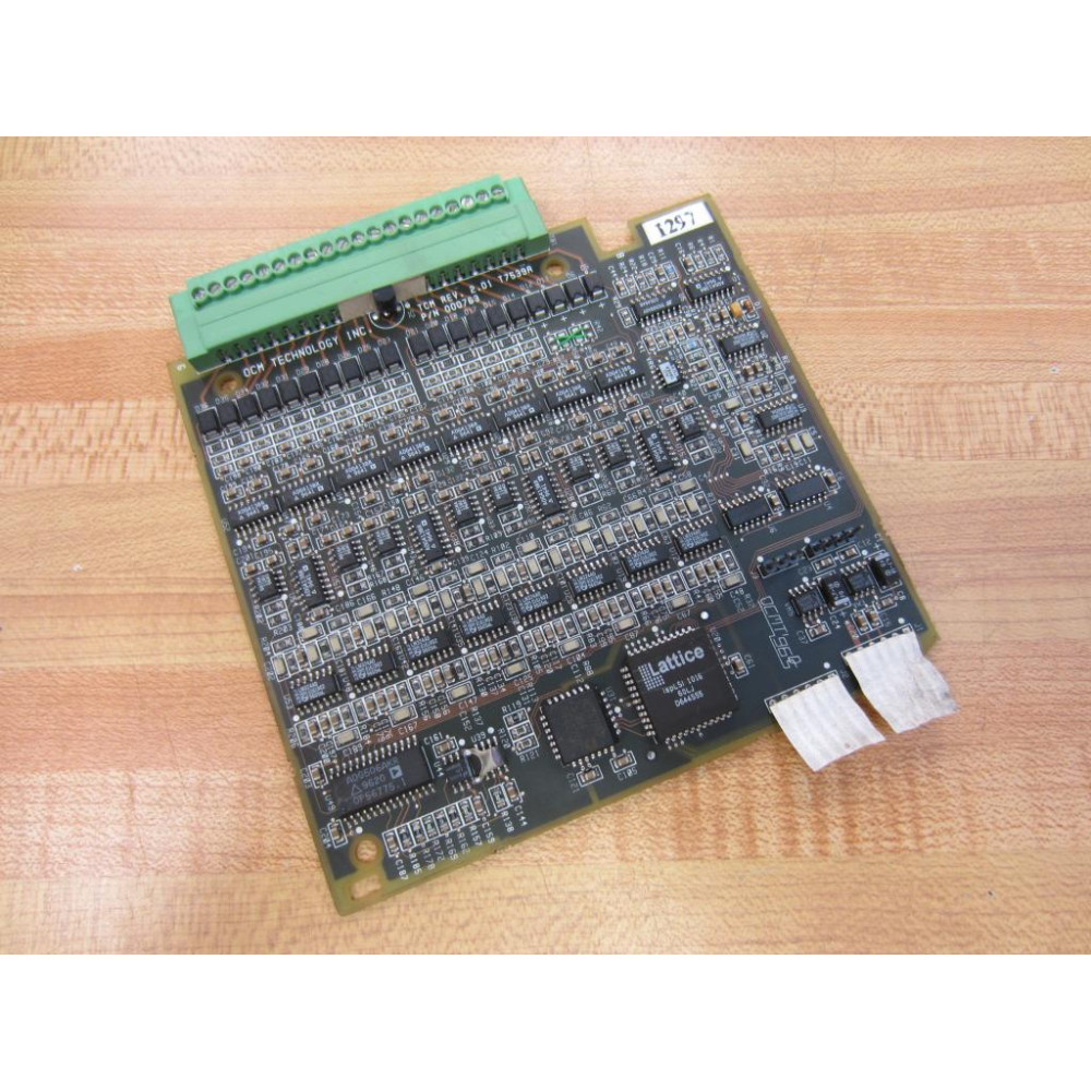 OCM Technology 000763 Circuit Board T7539A TCM 1297 - Used