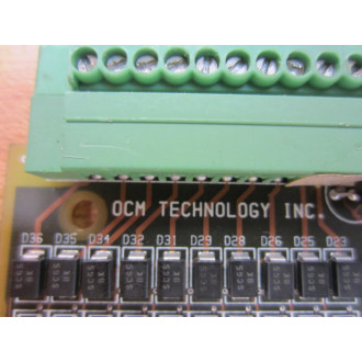OCM Technology 000763 Circuit Board T7539A TCM 1297 - Used