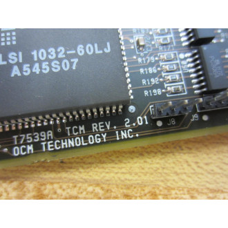 OCM Technology 000763 Circuit Board T7539A TCM - Used