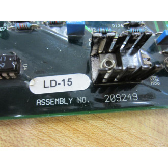 Miller 209249 Circuit Card Assy 115V Motor Bd WMicrocontroller - Used