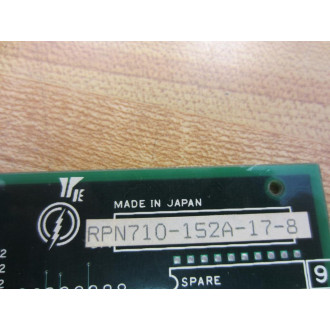 Yaskawa Electric JANCD-CP11 PC Board DF8203078-D0 - Used