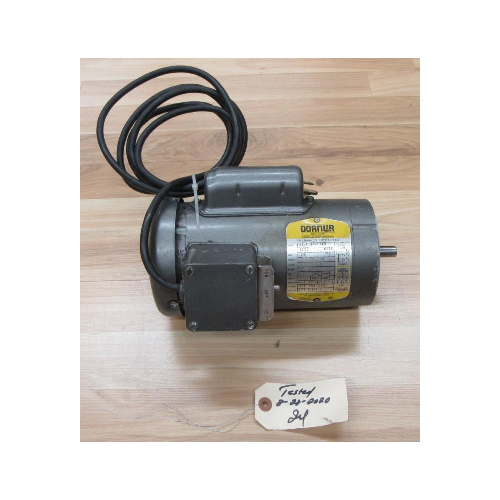 Dorner 33-194-1166 Motor HP 331941166 .33 RPM 1725 - Used Dorner 33-194-1166 Motor HP 331941166 .33 RPM 1725 - Used