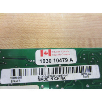 GVC 1789-BRD-PCB-51-A 56K PCI Modem Card D-1156IVP2 146139-002 - Used