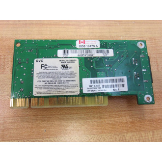 GVC 1789-BRD-PCB-51-A 56K PCI Modem Card D-1156IVP2 146139-002 - Used