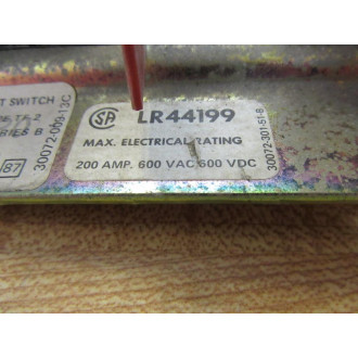Square D 9422 TF-2 Disconnect Switch 9422TF2 - Used