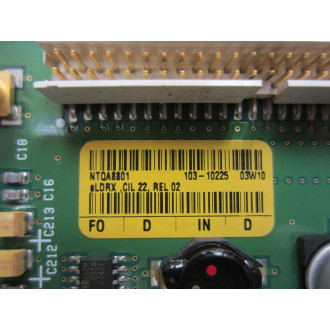 Nortel Networks NTQA8800 PC Board P0911141 NTQA8801 02 - Used