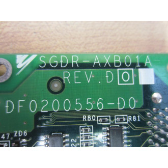 Yaskawa SGDR-AXB01A Axis Control Card DF0200556-D0 - Used