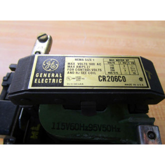 General Electric CR206C0 Starter CR206C001 - Used
