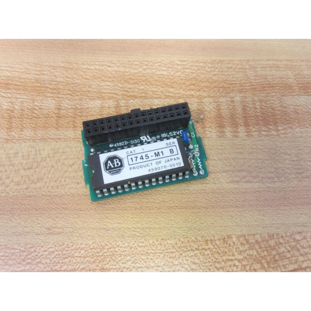 Allen Bradley 1745-M1 Memory Eprom Module 1745M1 Module Board Only (Pack of 2) - Used Allen Bradley 1745-M1 Memory Eprom Module 1745M1 Module Board Only (Pack of 2) - Used