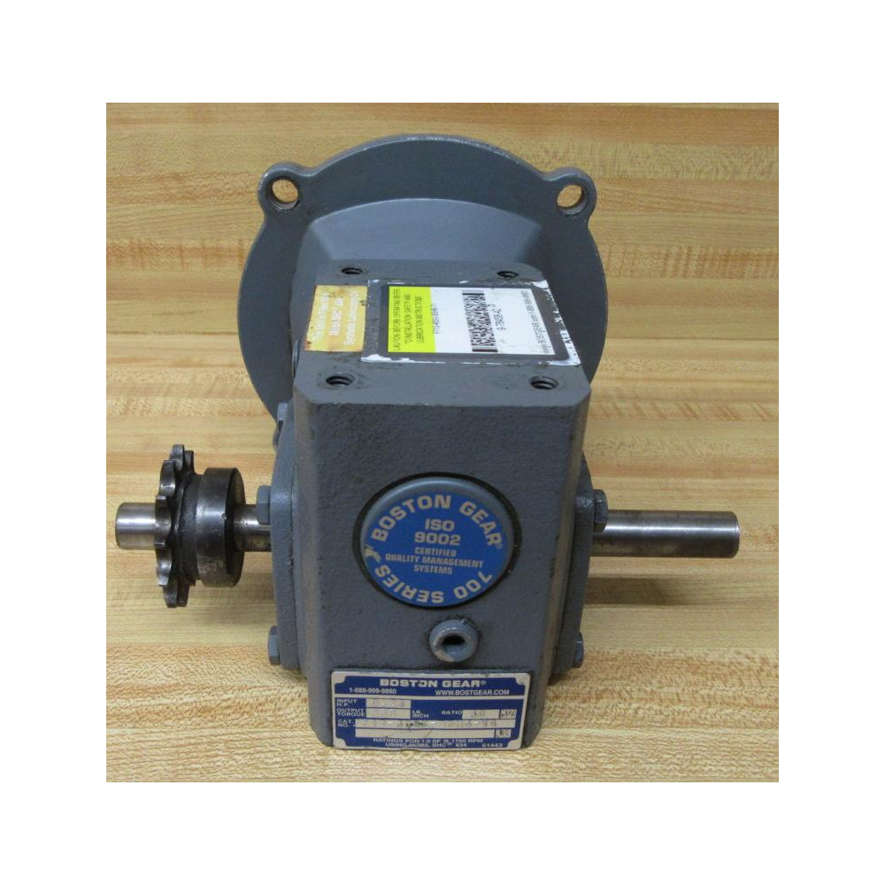 Boston Gear F713-40SV-B5H6-T1 Reducer F71340SVB5H6T1 - Used Boston Gear F713-40SV-B5H6-T1 Reducer F71340SVB5H6T1 - Used