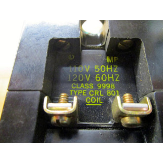 Square D 8501 L0-40 Control Relay 8501 LO-40 Cracked Housing - Used