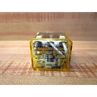 IDEC RH3B-UL-AC120V Relay RH3B-UL-120VAC (Pack of 2)