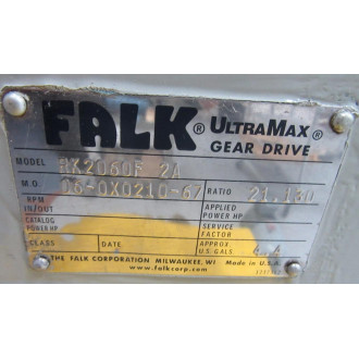 Falk RK2060F 2A Gear Drive RK2060F2A - Refurbished