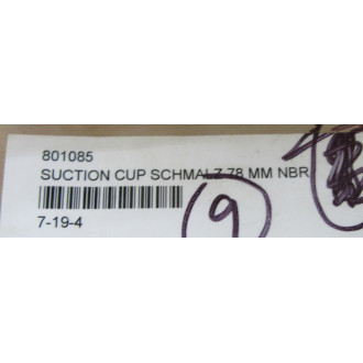 Schmalz FSGA-78-NBR-55-G14-AG Suction Cup - New No Box
