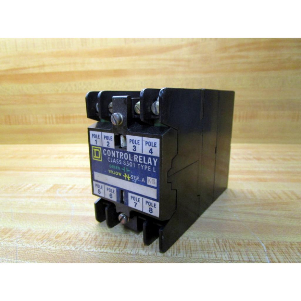 Square D 8501 L0-20 Magnetic Control Relay 8501L020 - Used Square D 8501 L0-20 Magnetic Control Relay 8501L020 - Used