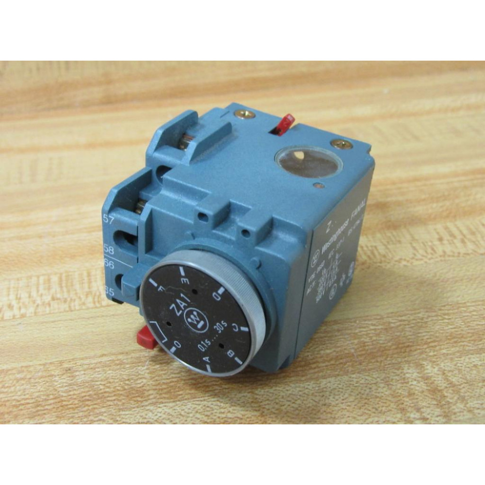 Westinghouse ZA1-30 Fanal Time Delay Relay ZA130 Blue, AC11 - New No Box