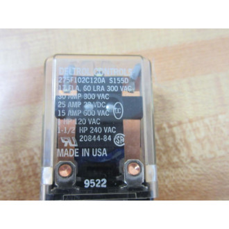 Deltrol Controls 275F102C120A Relay 30A 300 VAC - New No Box
