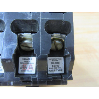 Square D QOB-MJ-5455 15A Circuit Breaker MJ5455 - New No Box