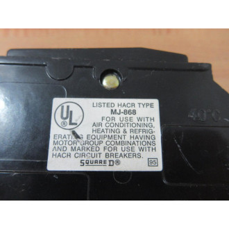Square D QOB-MJ-5455 15A Circuit Breaker MJ5455 - New No Box