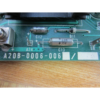 Fanuc A20B-0006-0060 Power Board A20B-0006-006 - Used
