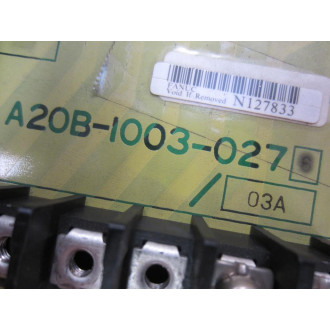 Fanuc A20B-1003-0276 6058 PWB 2 Axis Drive PCB A20B-1003-027603A - Used