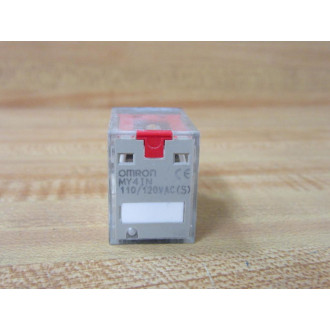 Omron MY4IN-110120VAC-S Relay MY4IN110120VACS (Pack of 6) - Used