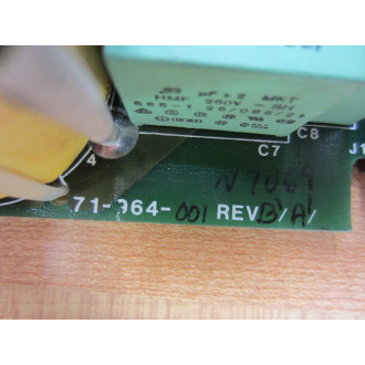 ACDC 71-964-001 Power Board 71964001 Rev.B1A1 KIT:72-089-N7069 - Used