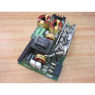 ACDC 71-964-001 Power Board 71964001 Rev.B1A1 KIT:72-089-N7069 - Used