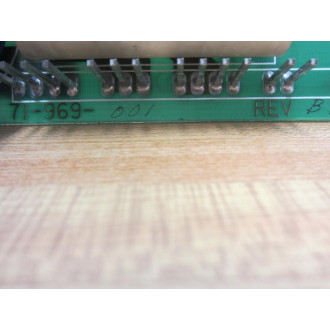 ACDC 71-969-001 Capacitor Board 71969001 Rev.B - Used